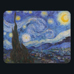 A Starry Night: Saint Remy by Vincent Van Gogh Door Sign<br><div class="desc">The year is 1889. Vincent Van Gogh is a patient at the Saint-Paul-de-Mausole asylum in Saint-Rémy-de-Provence, France. He is suffering from mental illness, and his doctors have advised him to stay indoors and avoid painting. But Van Gogh cannot resist the urge to create, and he spends his days painting the...</div>