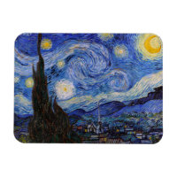 A Starry Night: Saint Remy by Vincent Van Gogh