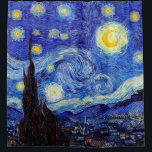 A Starry Night  Van Gogh Inspired Shower Curtain<br><div class="desc">A Starry Night  Van Gogh Inspired Shower Curtain</div>