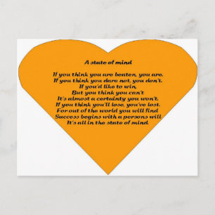 A State of Mind Postcard