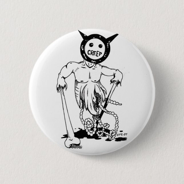 a stc shirtsssssssss2monster original 2 inch round button (Front)
