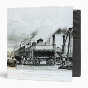 A Steam-Engine Manufactory and Iron Works Binder