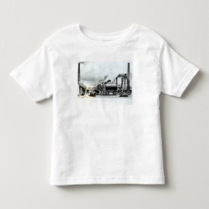 A Steam-Engine Manufactory and Iron Works Toddler T-shirt