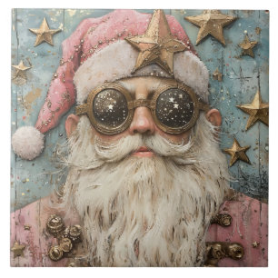 A Steampunk Santa Claus Tile