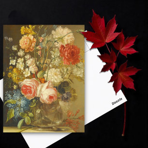 A Still Life With Roses,  Ludovico Stern Postcard