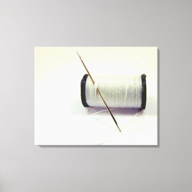 A Stitch In Time Canvas Print (Front)