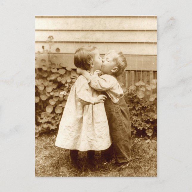 A Stolen Kiss Postcard (Front)