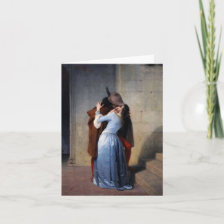A Stolen Moment: A Kiss Through the Ages Note Card