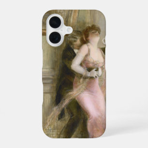 A Stolen Moment by Albert Guillaume Romantic Art iPhone 16 Case