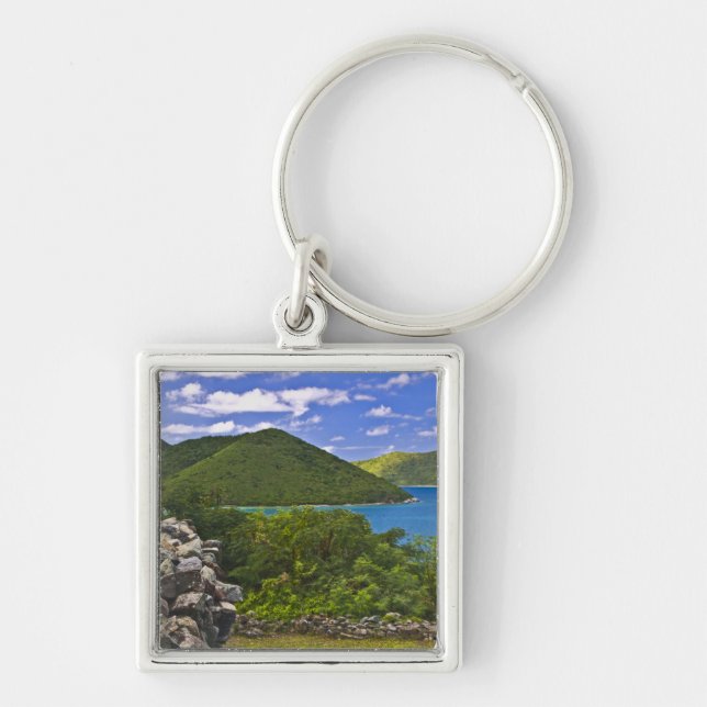 A stop at the Annaberg Sugar Mill, St. John Keychain (Front)