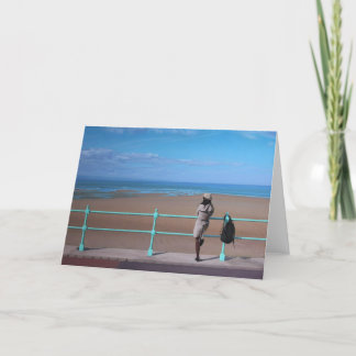 A Stop on the Way. Fine Art Greetings Card