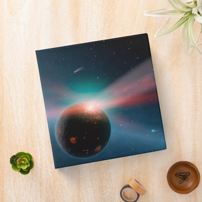 A Storm Of Comets In The Eta Corvi System. Binder (In Situ)