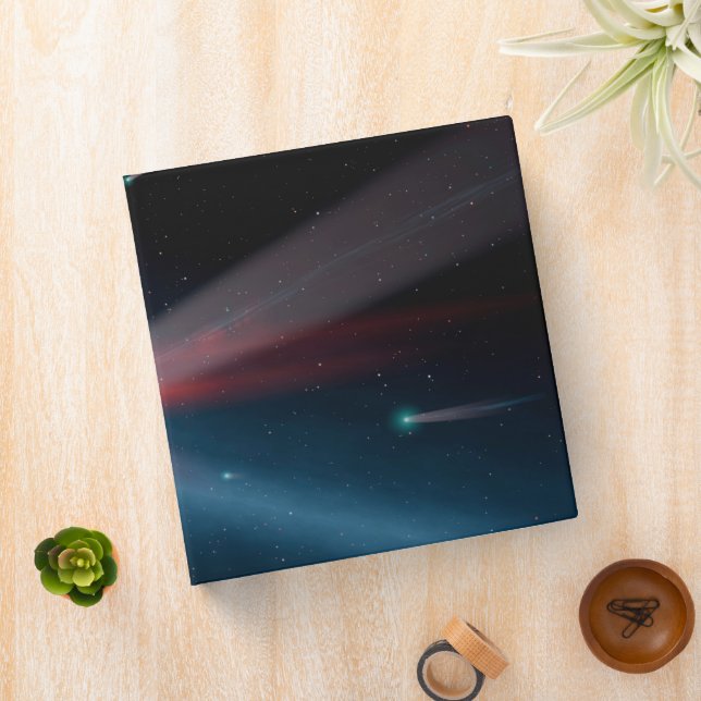 A Storm Of Comets In The Eta Corvi System. Binder (In Situ)