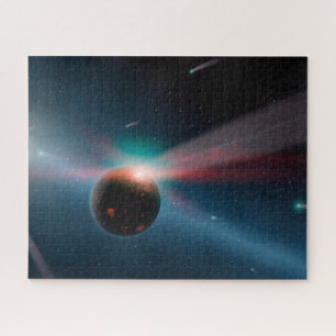 A Storm Of Comets In The Eta Corvi System. Jigsaw Puzzle