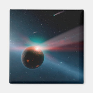 A Storm Of Comets In The Eta Corvi System. Magnet