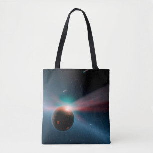 A Storm Of Comets In The Eta Corvi System. Tote Bag
