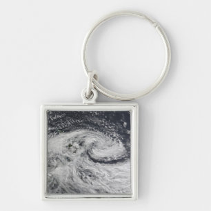 A storm over new Zealand Keychain