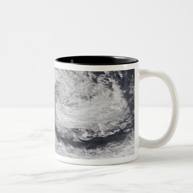 A storm over new Zealand Two-Tone Coffee Mug (Right)