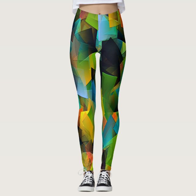 A Stormy Autumn Day.... Leggings (Front)