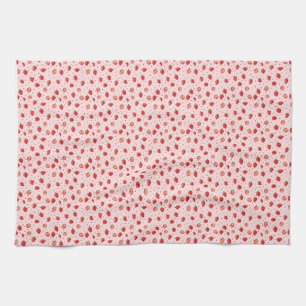 A Strawberry A Day Keeps The Blues Away Kitchen Towel