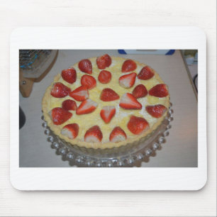 A strawberry cake mouse pad