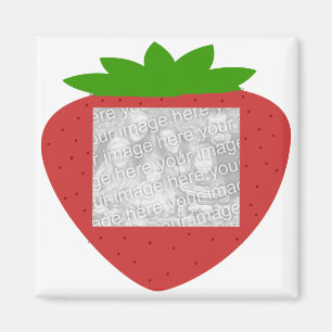 A Strawberry Frame template magnet