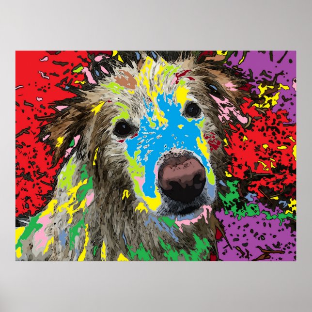 A stray dog poster (Front)