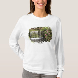A Stream And Waterfall In Dartmoor National Park T-Shirt
