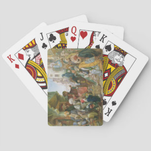 A Street in Cairo (w/c on paper) Playing Cards