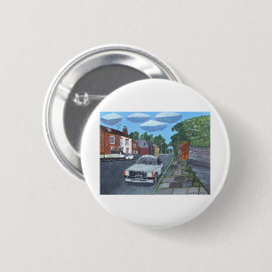 A Street in Derby 2 Inch Round Button
