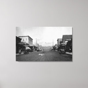 A Street Scene # 2 Canvas Print