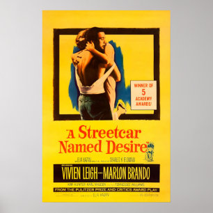 A Streetcar Named Desire 1951 Movie POSTER PRINT