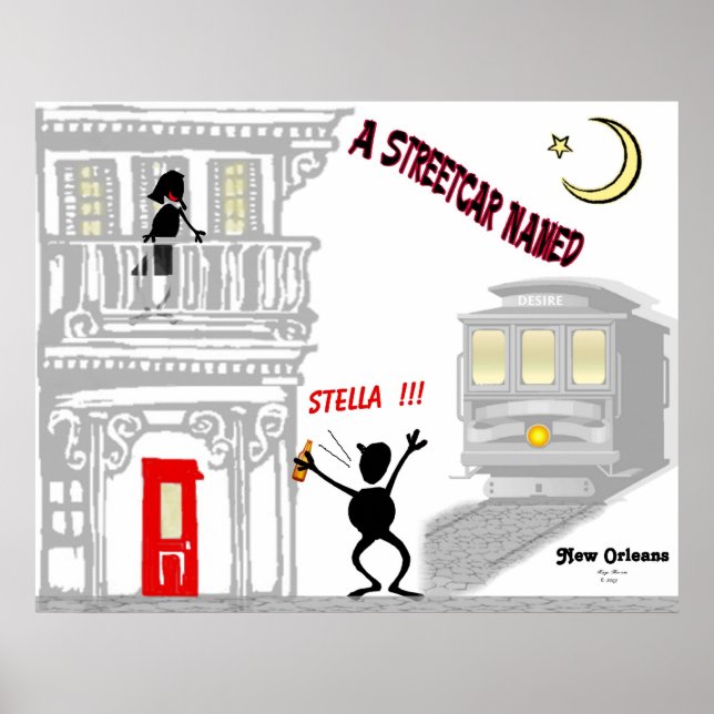 A Streetcar Named DESIRE Poster (Front)