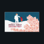 A stroll with Snowman, Christmas Party Ticket Enclosure Card<br><div class="desc">A stroll with Snowman, Christmas Party Ticket Invitation Cards by The Business Card Store. Great for all kinds of festive events. Christmas Dinners, Office Parties, Restaurant Events, Weddings, Birthdays, E.T.C</div>