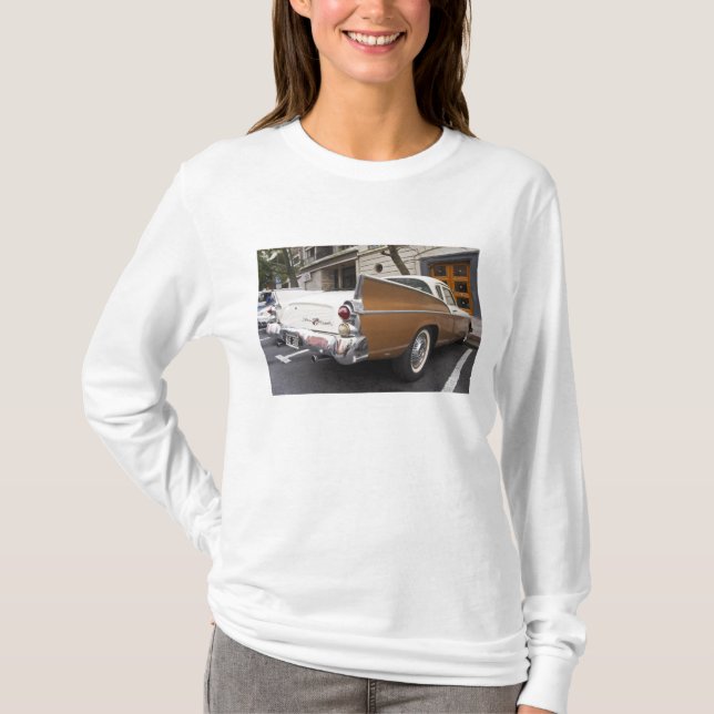 A Studebaker Silver Hawk Classic Car parked on a T-Shirt (Front)