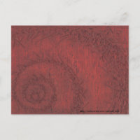 A study in Koru no1 postcard