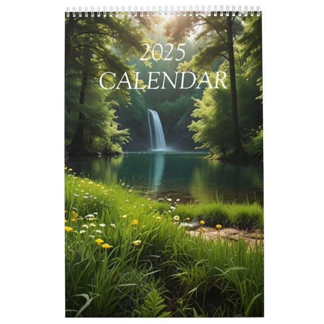 A stunning 2025  calendar (Cover)