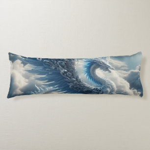 A Stunning Dragon Surrounded by Clouds  Body Pillow