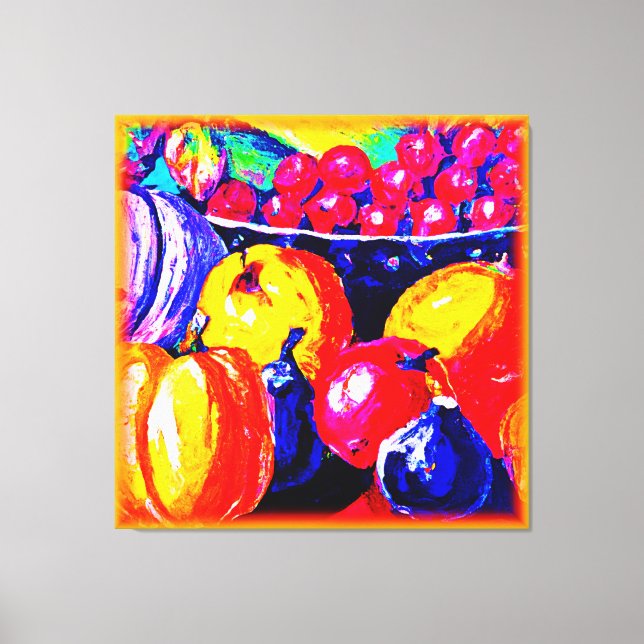 A Stunning Fruity Oil Painting. Buy Now Canvas Print (Front)
