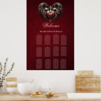 A stunning gothic heart