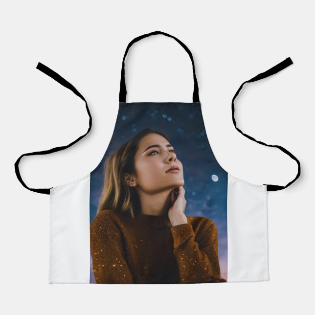 A Stylish Apron for the Savvy Shopper (Front)
