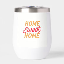 A Stylish Jug with design "Home Sweet Home"