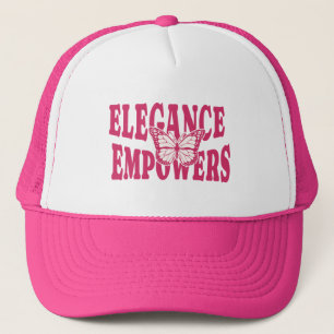 A Stylish Statement of Grace and Strength Trucker Hat