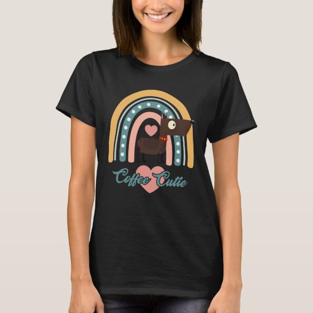 A stylish T-shirt for dog lovers. (Front)