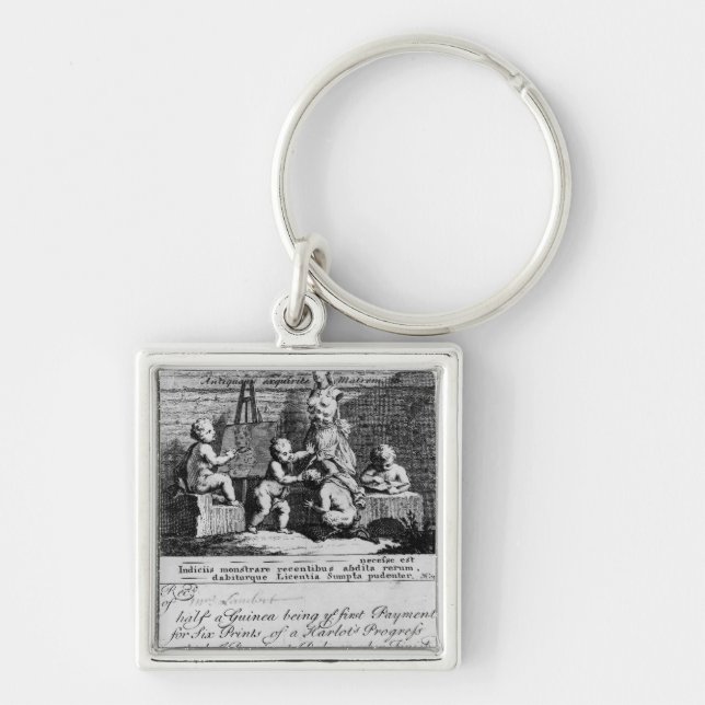 A Subscription Ticket for 'A Harlot's Keychain (Front)