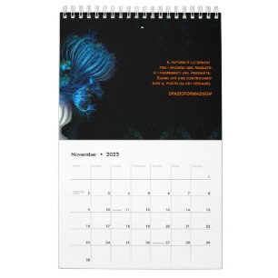 A sudden change in the garden Italy Calendar