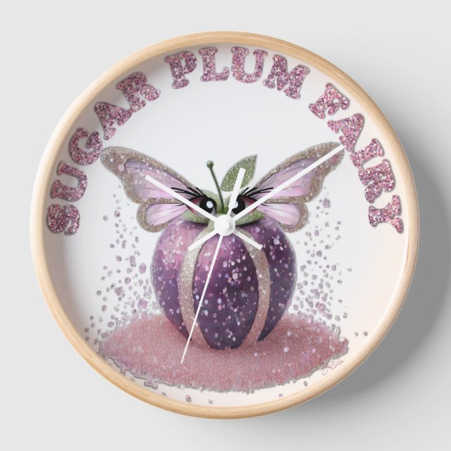 A Sugar Plum Fairy Clock (Front)