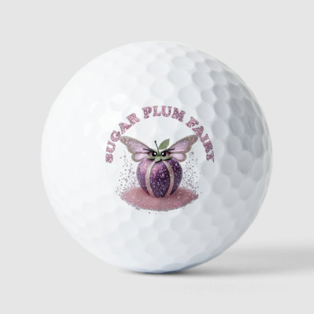 A Sugar Plum Fairy Golf Balls (Front)