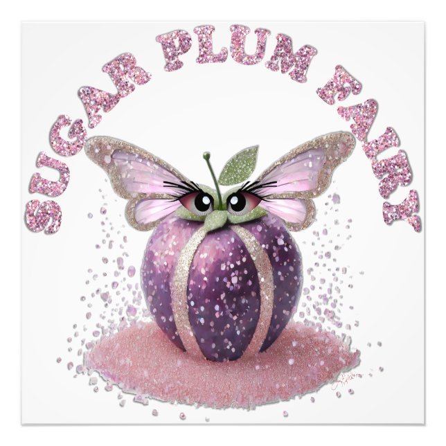 A Sugar Plum Fairy Photo Print (Front)