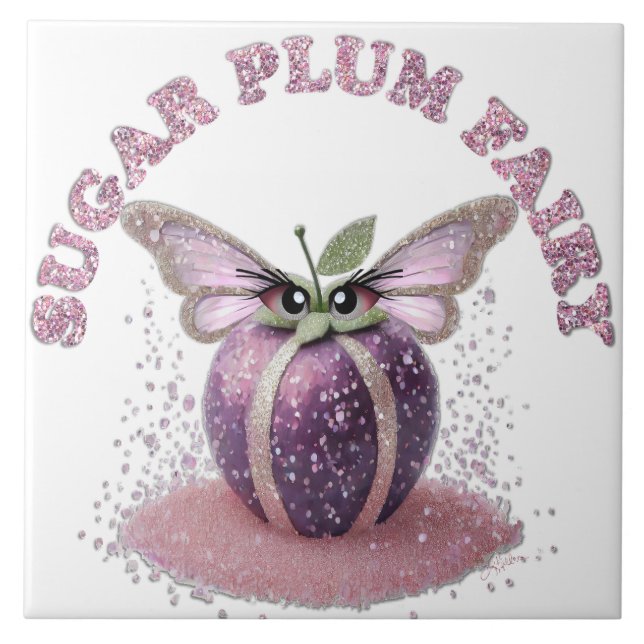 A Sugar Plum Fairy Tile (Front)